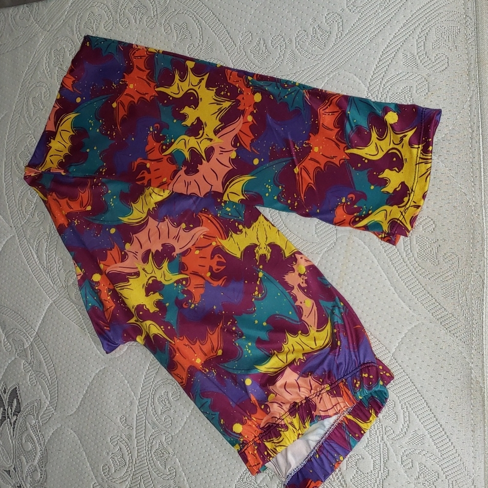 Halloween Sissycos Blacklight Bats Leggings